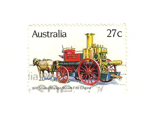 Image showing australian stamp