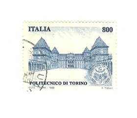 Image showing Italian stamp