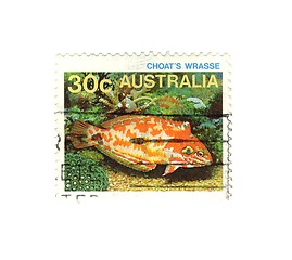 Image showing australian stamp