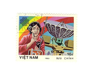 Image showing vietnamese stamp