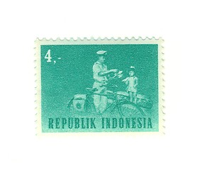 Image showing  indonesian stamp