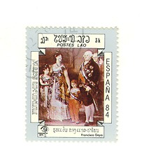 Image showing stamp from laos