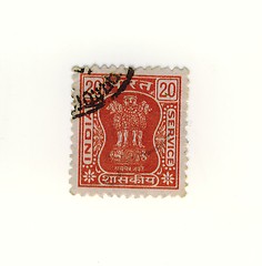 Image showing indian stamp