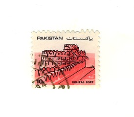 Image showing pakistani stamp