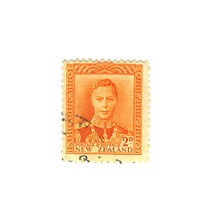 Image showing new zealander stamp