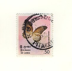 Image showing stamp from sri lanka