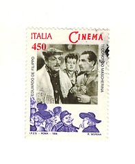 Image showing Italian stamp