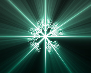 Image showing Snowflake illustration