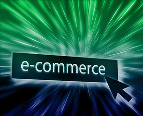 Image showing Ecommerce button