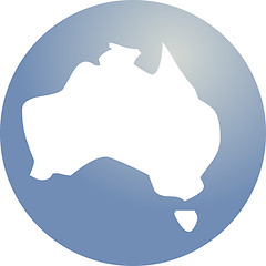 Image showing Map of Australia