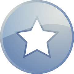 Image showing Star navigation icon