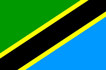 Image showing Flag of Tanzania