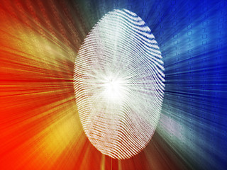 Image showing Digital fingerprint