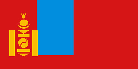 Image showing Flag of Mongolia