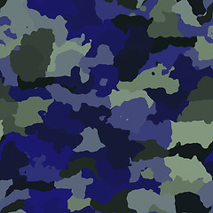 Image showing Camouflage pattern texture