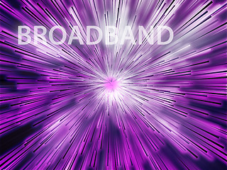 Image showing Broadband illustration