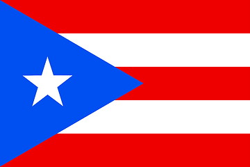 Image showing Flag of Puerto Rico