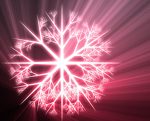 Image showing Snowflake illustration