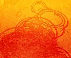 Image showing Swirly grunge