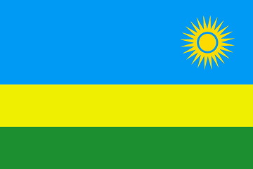 Image showing Flag of Rwanda