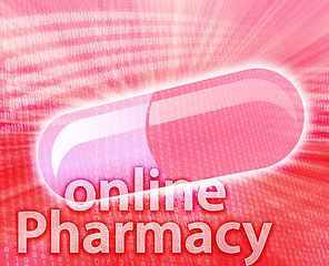 Image showing Online Medicine