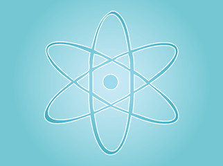 Image showing Atomic symbol