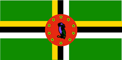 Image showing Flag of Dominica