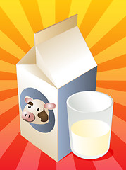 Image showing Cow milk