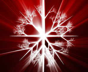 Image showing Snowflake illustration