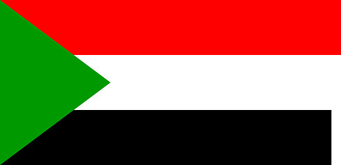 Image showing Flag of Sudan