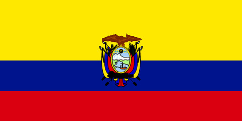 Image showing Flag of Ecuador