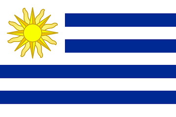 Image showing Flag of Uruguay