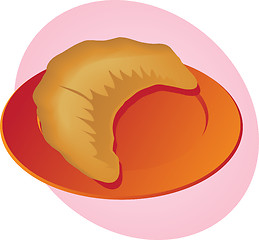 Image showing Croissant pastry