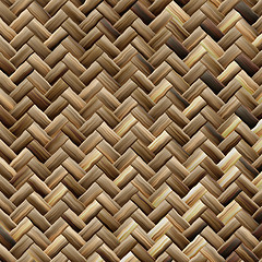 Image showing Woven basket texture