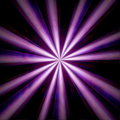 Image showing Radial zoom burst