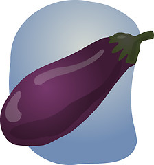 Image showing Eggplant illustration