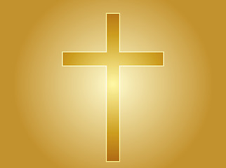 Image showing Christian cross