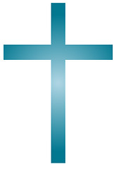 Image showing Christian cross