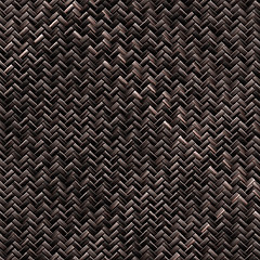 Image showing Woven basket texture