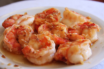 Image showing Shrimp appetizer