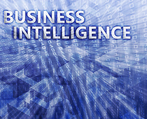 Image showing Business Intelligence illustration