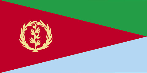 Image showing Flag of Eritrea