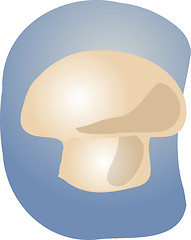 Image showing Mushroom illustration