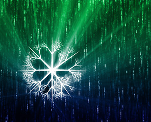 Image showing Snowflake illustration