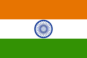 Image showing Flag of India