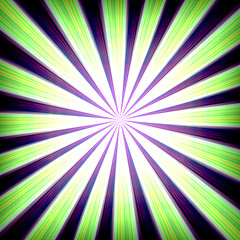 Image showing Radial zoom burst