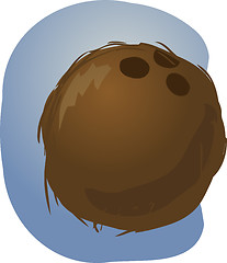 Image showing Coconut illustration