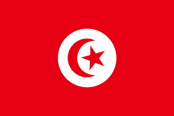 Image showing Flag of Tunisia