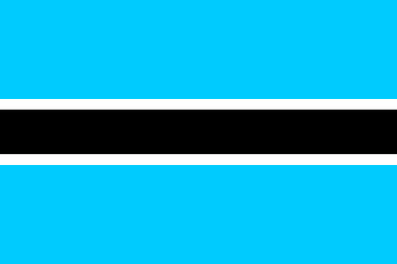 Image showing Flag of Botswana