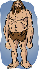 Image showing Caveman illustration